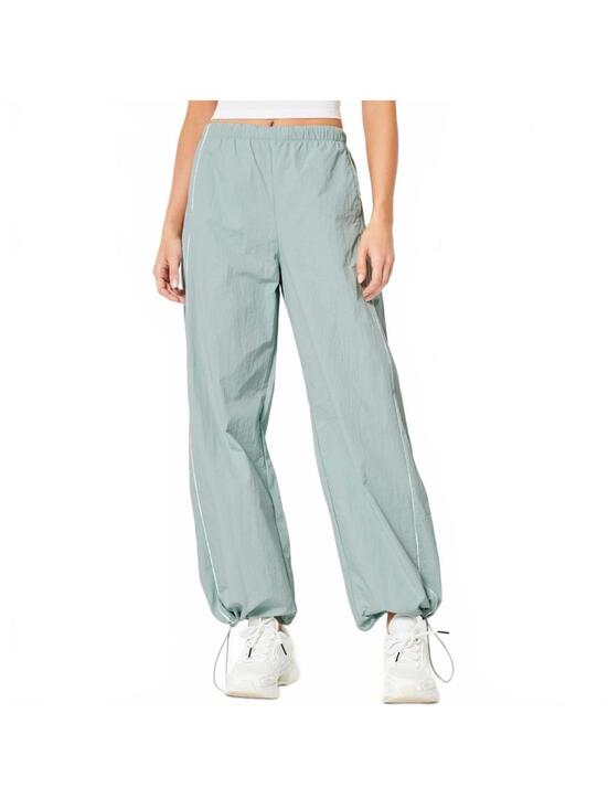 Hollister Pants - Hollister Gilly Hicks Active Tipped Crinkle Parachute Pants CLOUD BLUE NWT XL